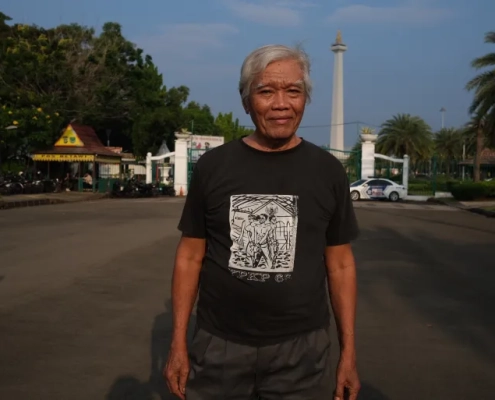 Bejo Untung said his education was disrupted by his years in prison.