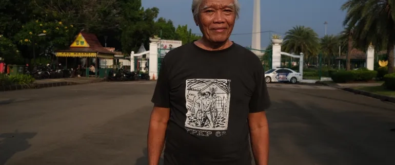 Bejo Untung said his education was disrupted by his years in prison.
