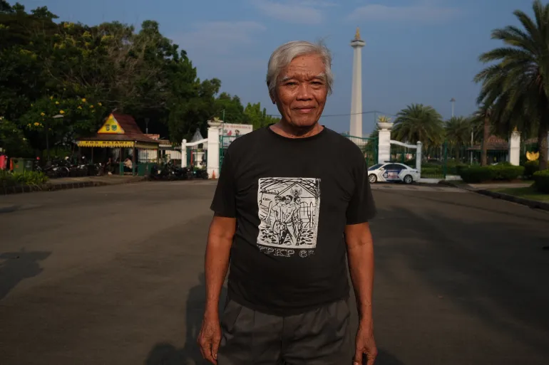 Bejo Untung said his education was disrupted by his years in prison.