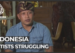 As tourism collapses in Bali, artists struggle to sell their work