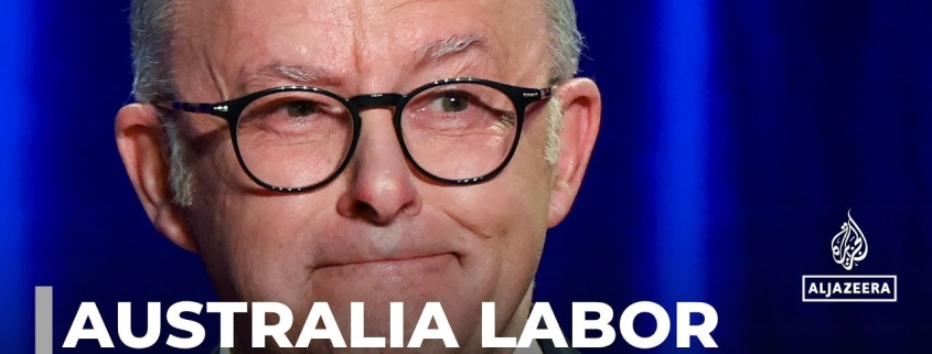 Australia election Albanese claims historic re-election win for Labor
