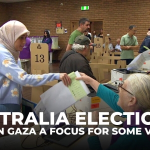 Australia election Israel's war on Gaza a focus for some voters
