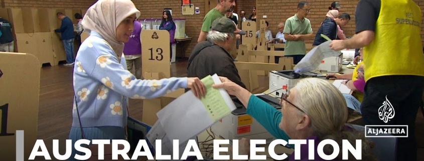 Australia election Israel's war on Gaza a focus for some voters