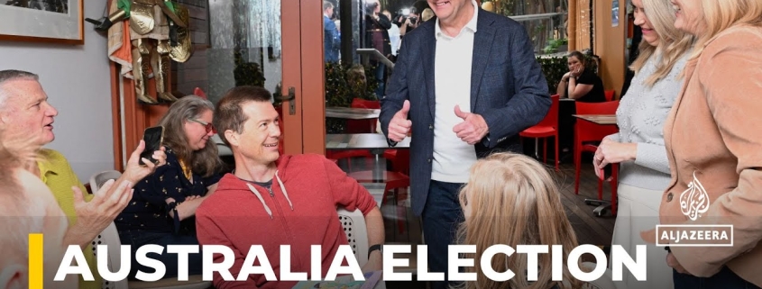 Australia’s Albanese celebrates historic re-election with majority win