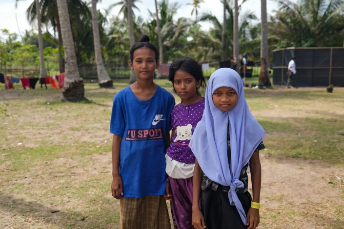 Across temporary shelters in Aceh, most Rohingya parents told Al Jazeera they only left Bangladesh for the sake of their children’s futures. [Jessica Washington /Al Jazeera]