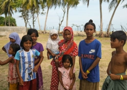 The UN High Commissioner for Refugees says more than 70 percent of the Rohingya who have arrived in Indonesia in recent months are women and children. [Jessica Washington/Al Jazeera]