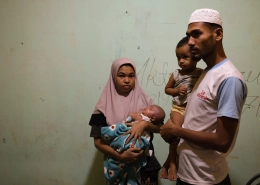 Formin’s husband Toyob left Bangladesh first, as the couple witnessed increasing violence in the camps and feared he would become a victim of it. [Jessica Washington/Al Jazeera]