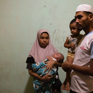 Formin’s husband Toyob left Bangladesh first, as the couple witnessed increasing violence in the camps and feared he would become a victim of it. [Jessica Washington/Al Jazeera]